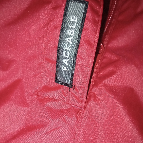 Boys Extra Large Iceberg Outerwear Red Raincoat - Picture 3 of 7